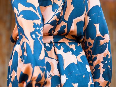 Shadow Flowers Ecovero Viscose Rayon Satin